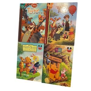 Disney Winnie the Pooh Book Lot Early Moments Set of 4